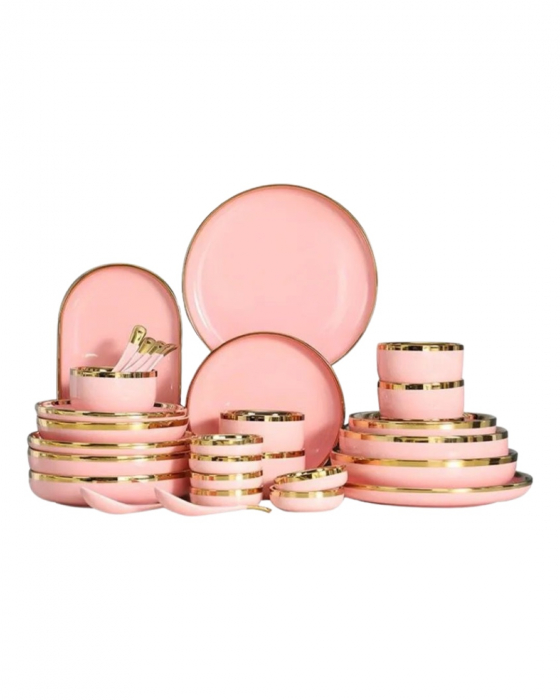 Set vesela bucatarie, ceramica, model elegant, 26 piese [13]