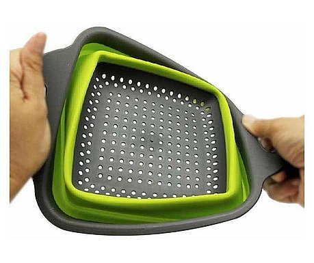 Sita pentru paste pliabila, cu manere, silicon [5]