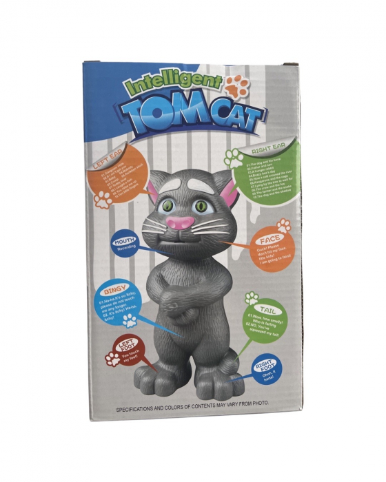 Talking Tom Cat, jucarie inteligenta, 25 cm [8]
