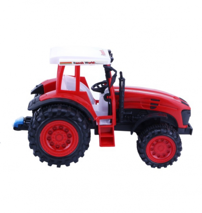 Tractor Ranch World, verde/rosu, 45 cm [5]