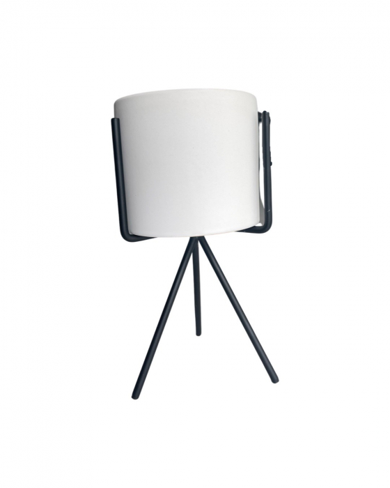 Vaza decor ceramica, cu suport fier [3]