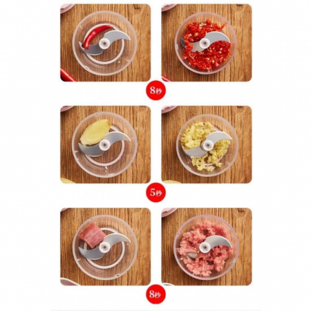 Aparat electric maruntit usturoi si ghimbir, USB charge [1]