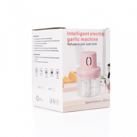 Aparat electric maruntit usturoi si ghimbir, USB charge [3]