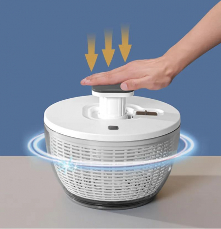 Bol multifunctional pentru spalarea si uscarea legumelor, Salad Spinner [8]