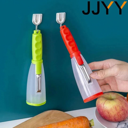 Curatator fructe si legume, cu recipient de colectare resturi, plastic [5]