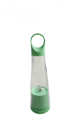 Mini blender portabil, cu USB, capacitate 380 ml, verde [0]