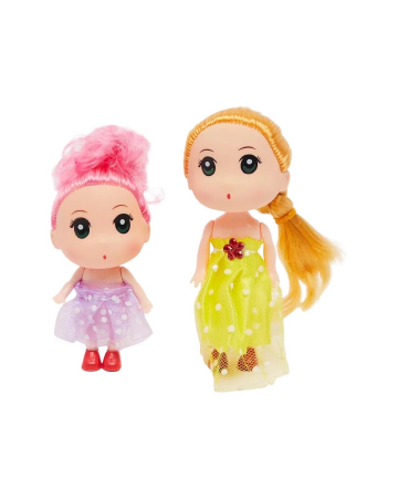 Mini casuta pentru papusi, cu lumini si muzica, ideala pentru papusile mici [4]