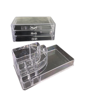 Organizator cosmetice cu 11 spatii pentru depozitare [2]