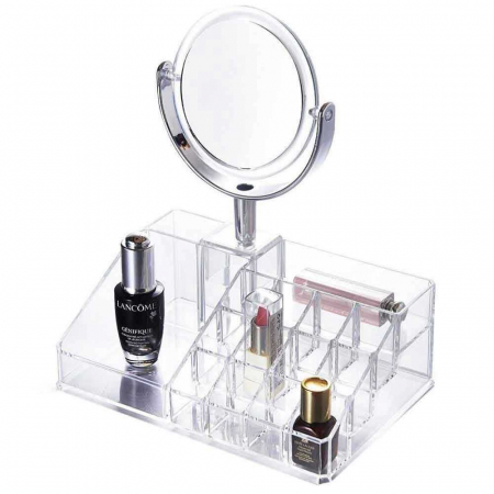 Produse - Organizator cosmetice, oglinda inclusa