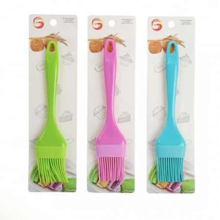 Pensula din silicon pentru bucatarie, maner plastic [1]