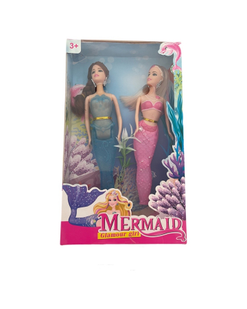 Set 2 papusi sirene Glamour Girl Mermaid [2]