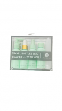 Organizatoare cosmetice - Set 5 recipiente pentru calatorie
