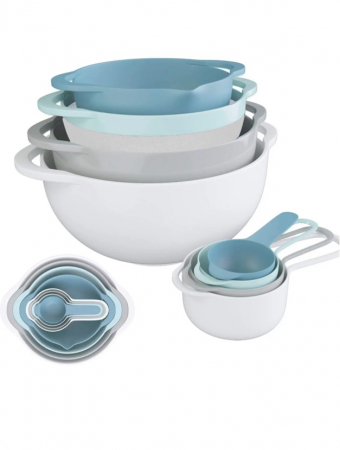 Set 8 recipiente si accesorii pentru bucatarie din plastic [6]