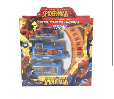 Set constructie tren Thomas/Spiderman [5]