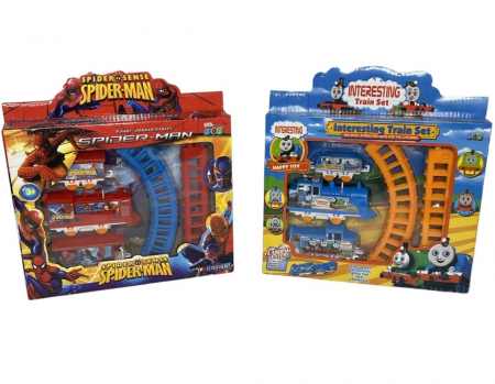 Set constructie tren Thomas/Spiderman [0]