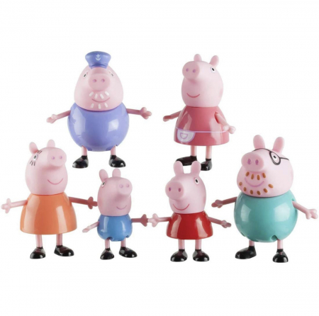 Set figurine Peppa Pig, Happy Family [3]