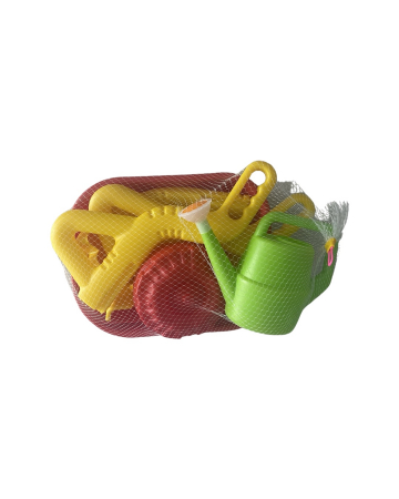 Set jucarii de plaja, roaba cu unelte pentru nisip, 12 piese [9]