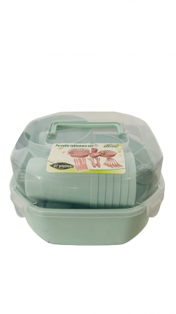 Alte aceesorii de bucatarie - Set pentru picnic, 47 piese, plastic