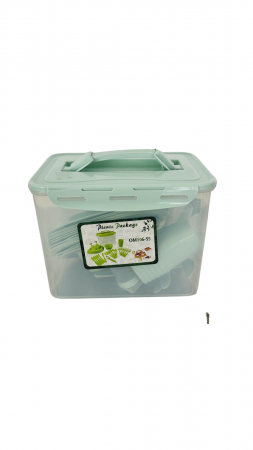 Set pentru picnic, 55 piese, plastic [7]