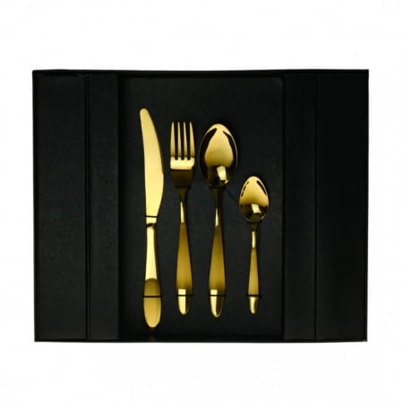 Set tacamuri 24pcs, aurii [1]
