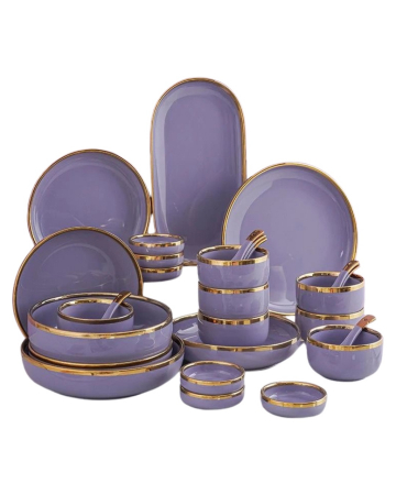 Set vesela bucatarie, ceramica, model elegant, 26 piese [16]