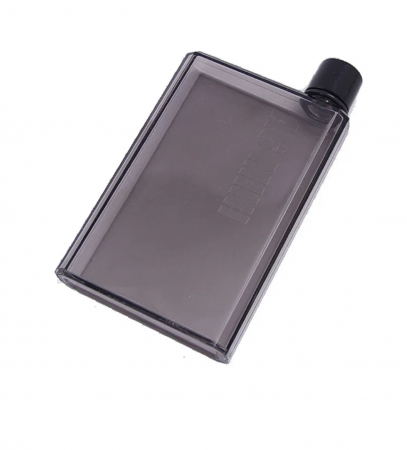 Sticla apa, forma plata tip A5, pentru a se potrivi in geanta, 420ml [2]