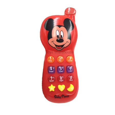 Telefon Mickey si Minnie de jucarie, cu muzica si lumini [2]