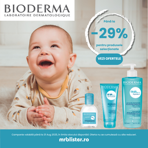Oferte Bioderma ABCDerm IUN-AUG 2025