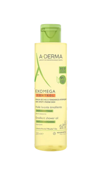 A-derma Exomega Control ulei de dus 200 ml [1]
