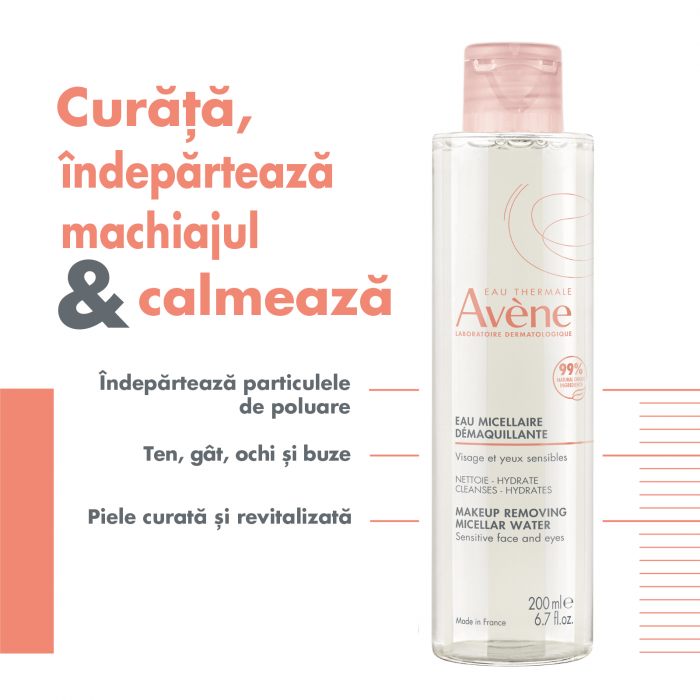 Avene apa micelara demachianta 200 ml [4]