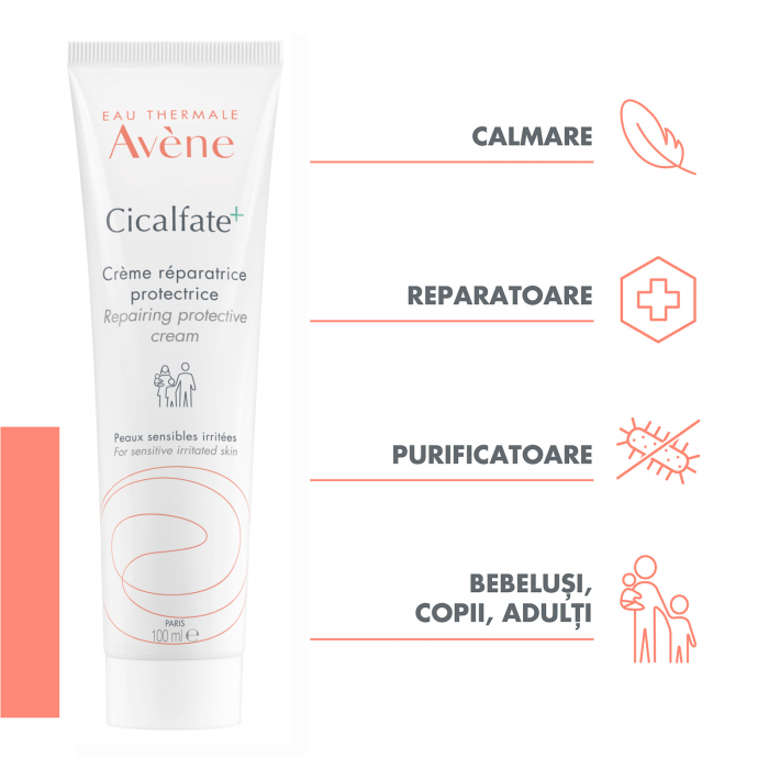 Avene Cicalfate+ crema reparatoare si protectoare 100 ml [3]