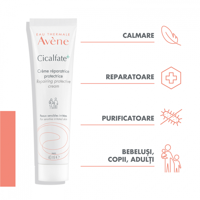 Avene Cicalfate+ crema reparatoare si protectoare 40 ml [2]