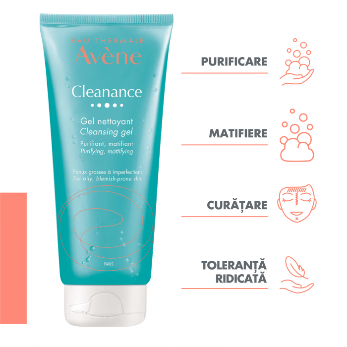 Avene Cleanance gel de curatare 200 ml [3]