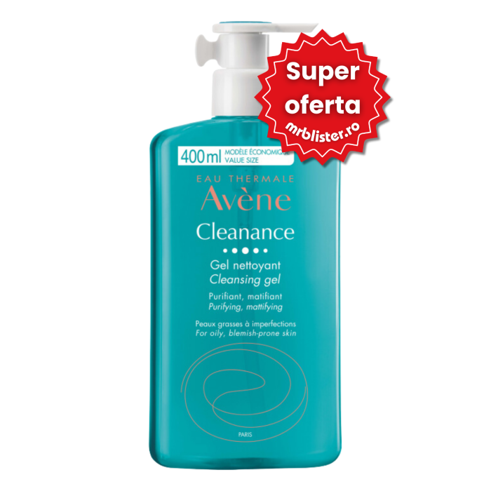 Avene Cleanance gel de curatare 400 ml [1]