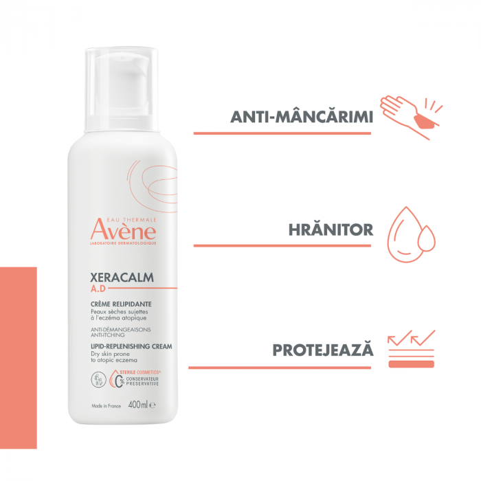 Avene XeraCalm A.D crema relipidanta 400 ml [2]