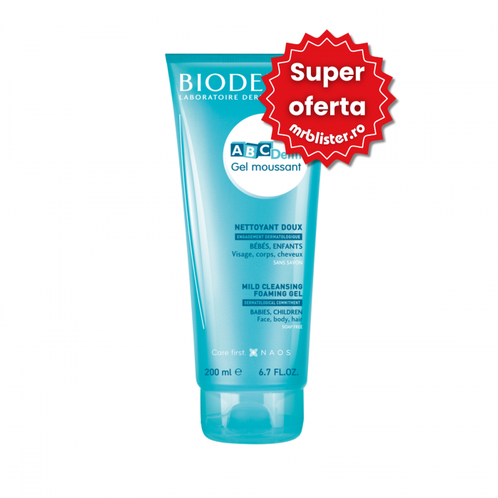 Bioderma ABCDerm Gel spumant 200 ml [1]