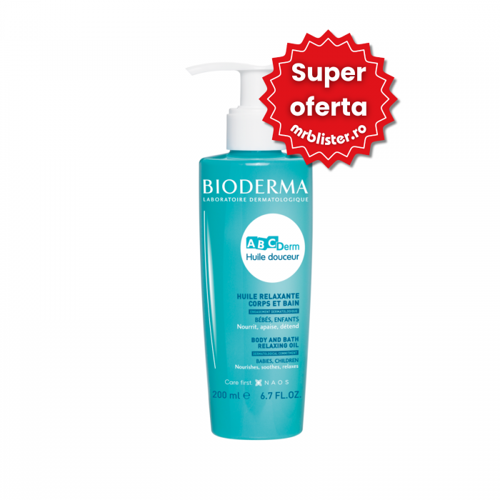 Bioderma ABCDerm Ulei de corp 200 ml [1]