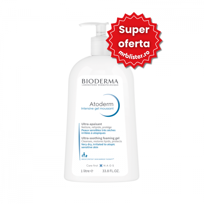 Bioderma Atoderm Intensive Gel spumant 1000 ml [1]