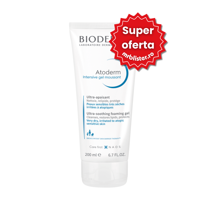 Bioderma Atoderm Intensive Gel spumant 200 ml [1]