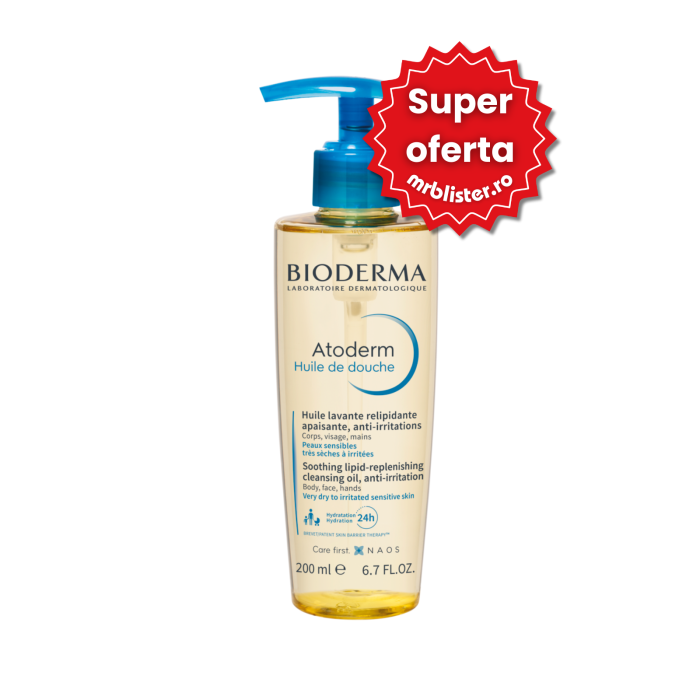 Bioderma Atoderm Ulei de dus 200 ml [1]