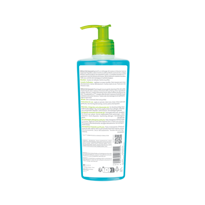 Bioderma Sebium Gel spumant 500 ml [3]