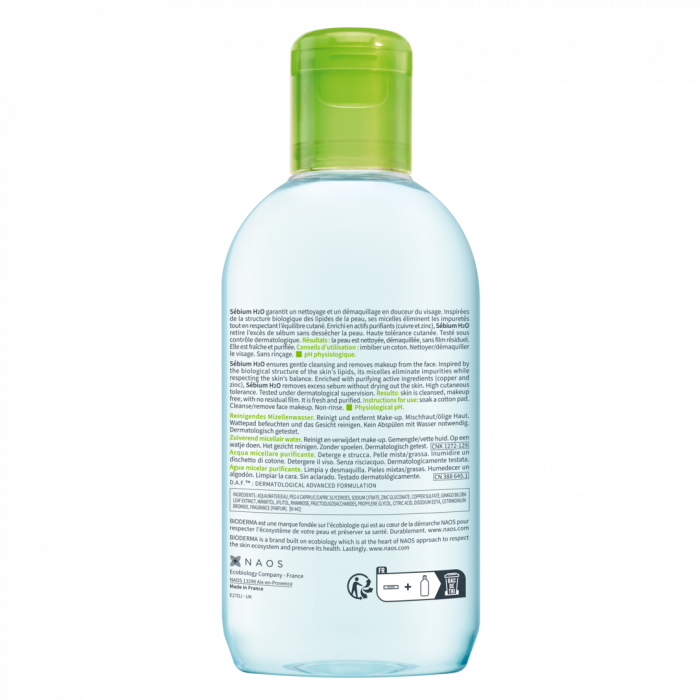 Bioderma Sebium H2O Apa micelara 250 ml [3]