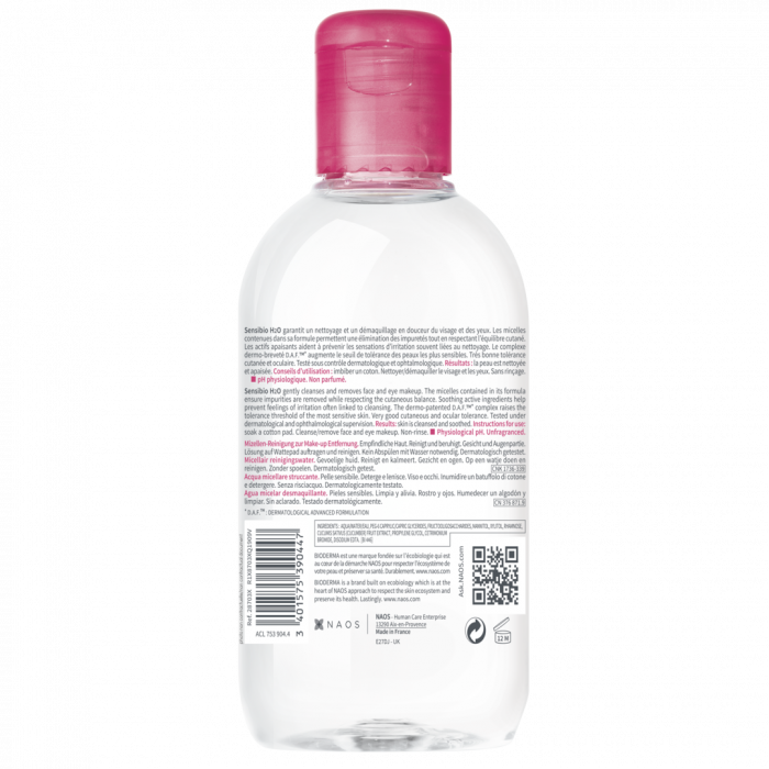 Bioderma Sensibio H2O Apa micelara 250 ml [2]