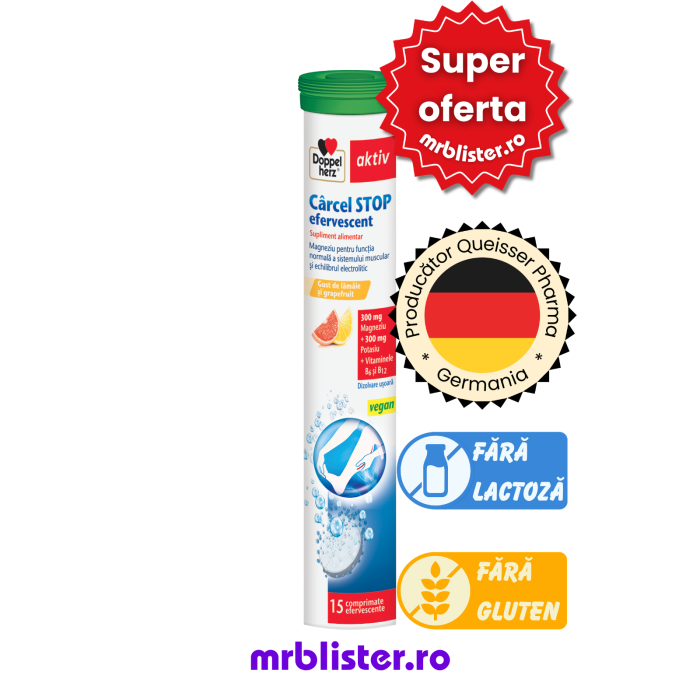 Doppelherz Aktiv Carcel STOP 15 comprimate efervescente [1]