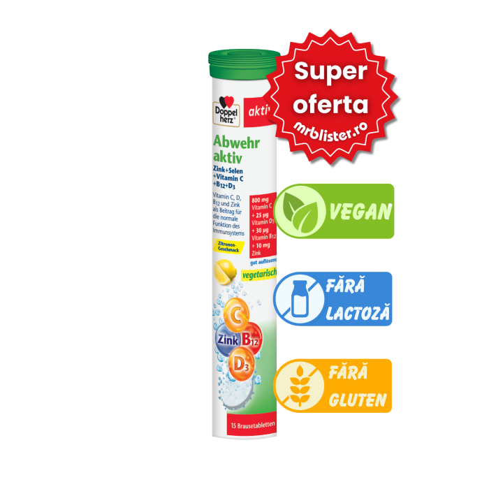 Doppelherz Aktiv Imunitate 15 comprimate efervescente [1]