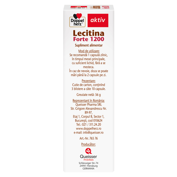Doppelherz Aktiv Lecitina Forte 1200 mg 30 capsule [5]
