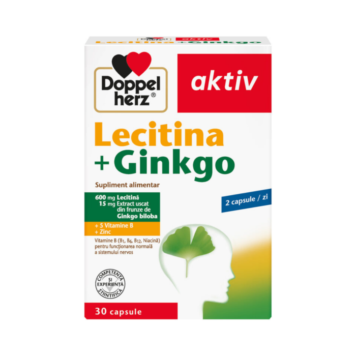 Doppelherz Aktiv Lecitina + Ginko 30 capsule [2]