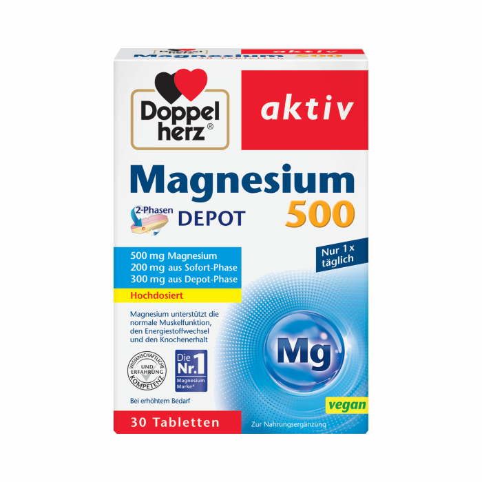 Doppelherz Aktiv Magneziu 500 mg 30 comprimate [1]