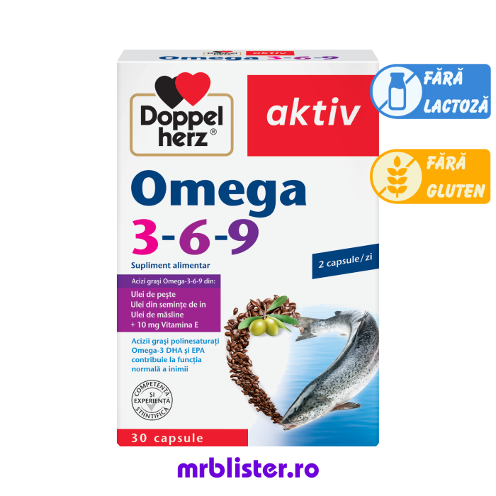 Doppelherz Aktiv Omega 3-6-9 30 capsule [1]