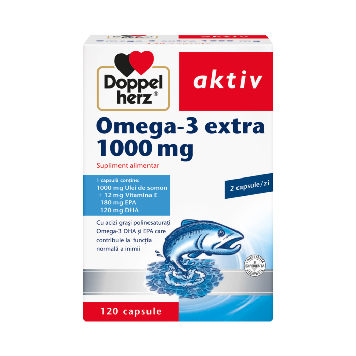 Doppelherz Aktiv Omega-3 Extra 1000 mg 120 capsule [2]